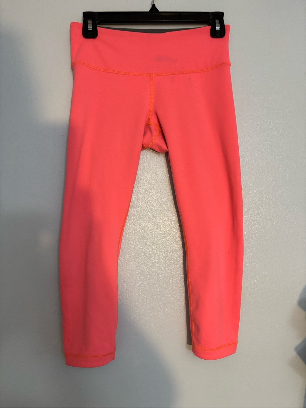 lululemon athletica Neon Coral Capris